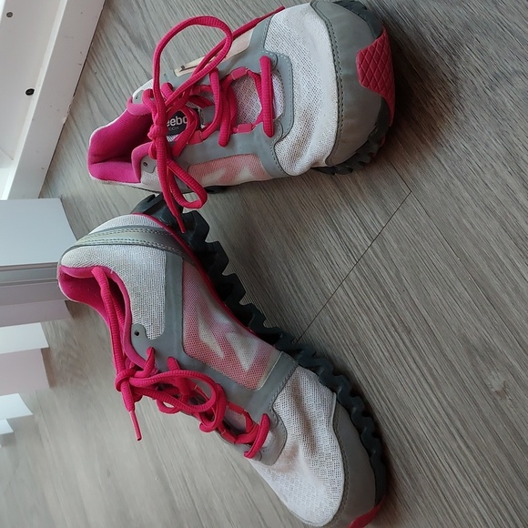 Reebok zig tech 3d fuseframe tennis shoe lace up 7 1/2 mesh - Picture 2 of 13